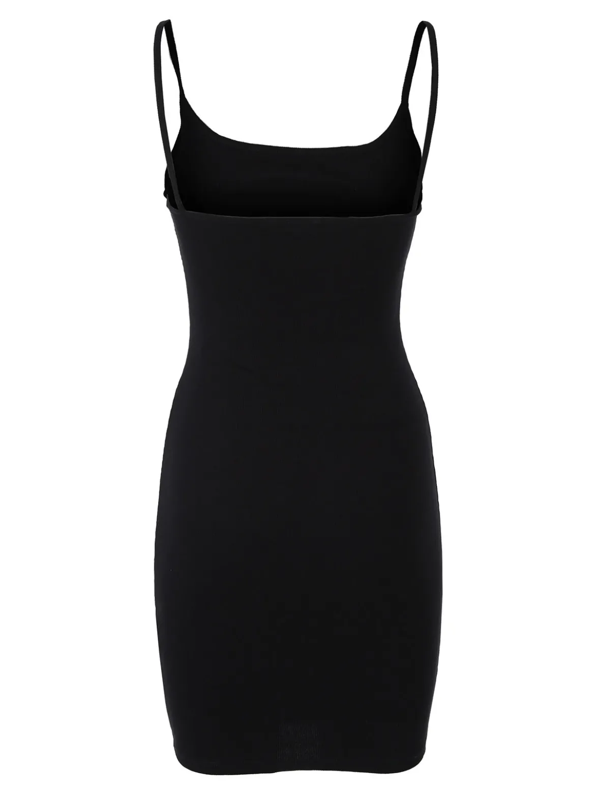 Essenziale Milano Mini abito da donna a costine con spalline strette