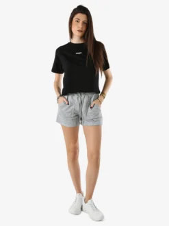 Essenziale Milano Shorts donna sportivi con coulisse - grigio