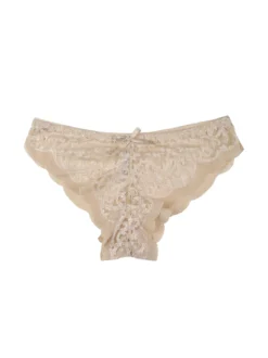 Essenziale Milano Slip da donna in pizzo - beige