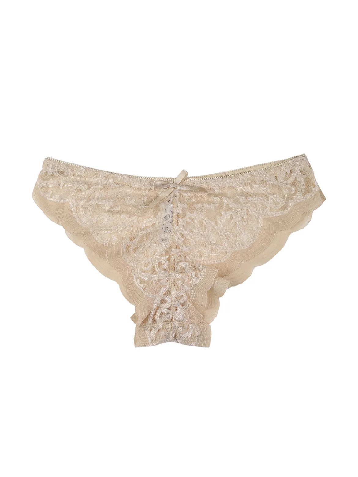 Essenziale Milano Slip da donna in pizzo - beige
