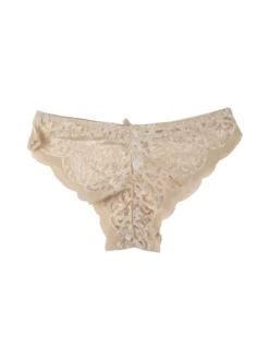 Essenziale Milano Slip da donna in pizzo - beige