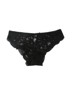 Essenziale Milano Slip da donna in pizzo - nero