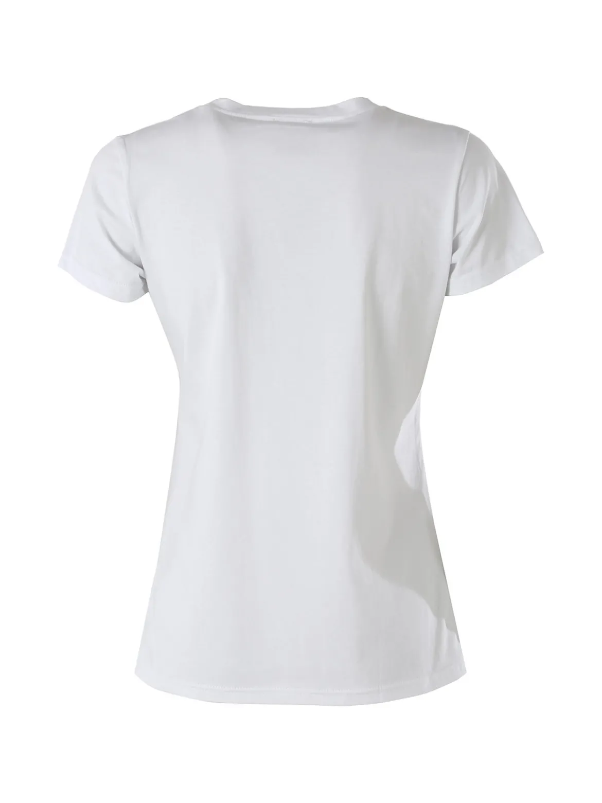 Essenziale Milano T-shirt girocollo da donna in cotone - bianco