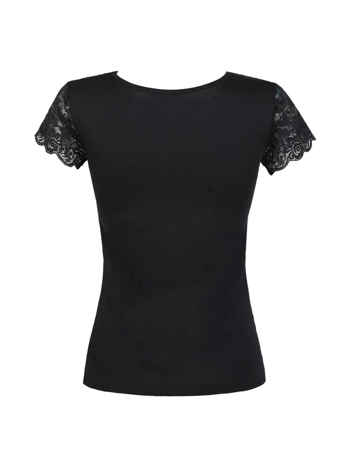 Esse Speroni Maglia manica corta donna con pizzo