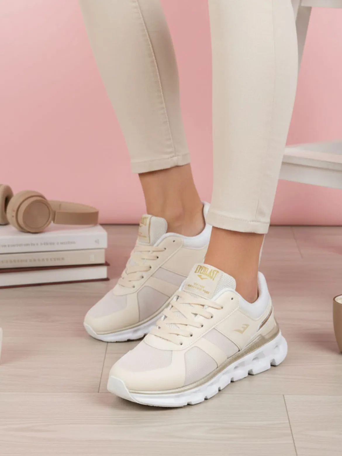 Everlast Sneakers da donna stringate - bianco
