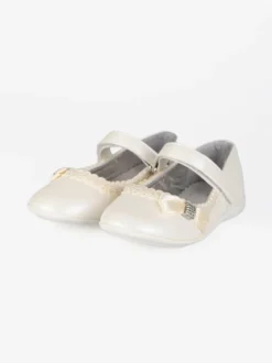 Exma Ballerine da bambina con cinturino e fiocco