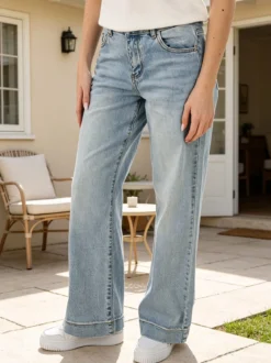 Farfallina Jeans donna wide leg - jeans