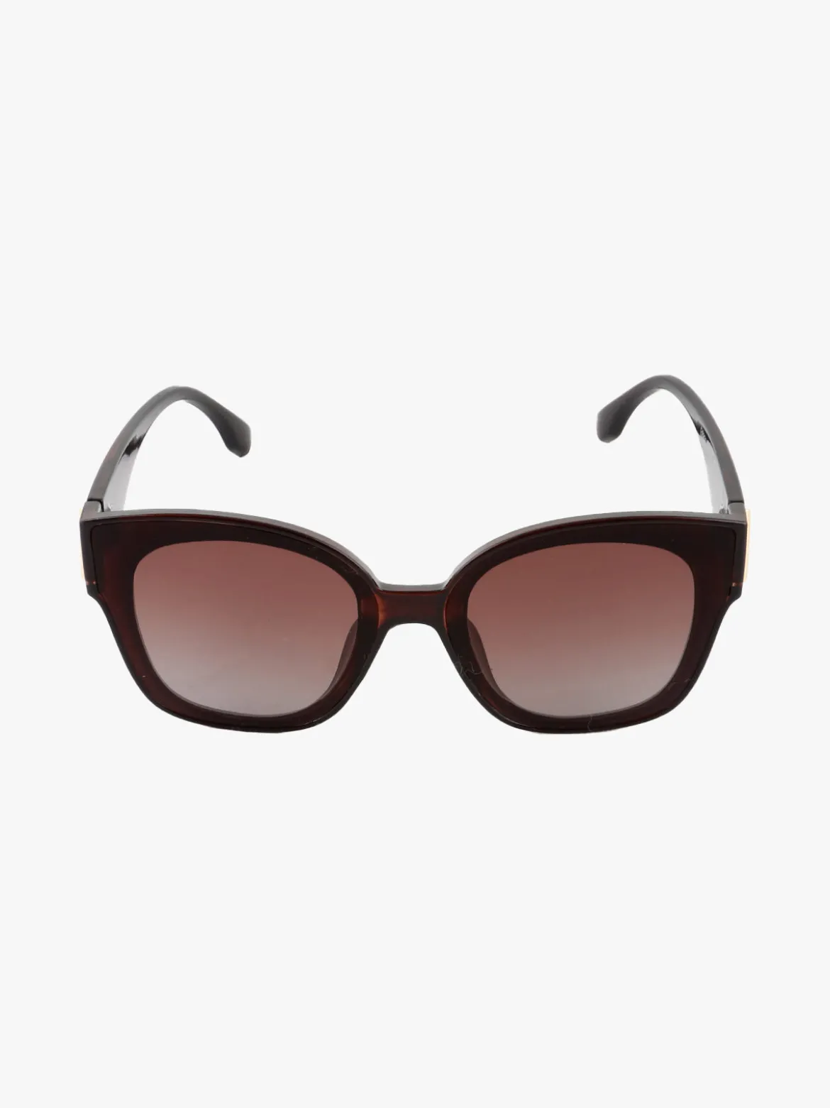 Fashion Eyewear Occhiali da sole squadrati da donna - caffè
