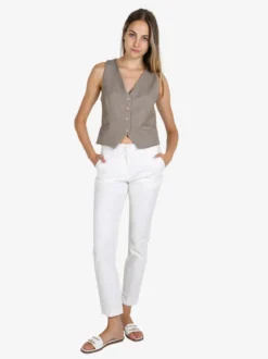 Fashion Gilet donna con bottoni