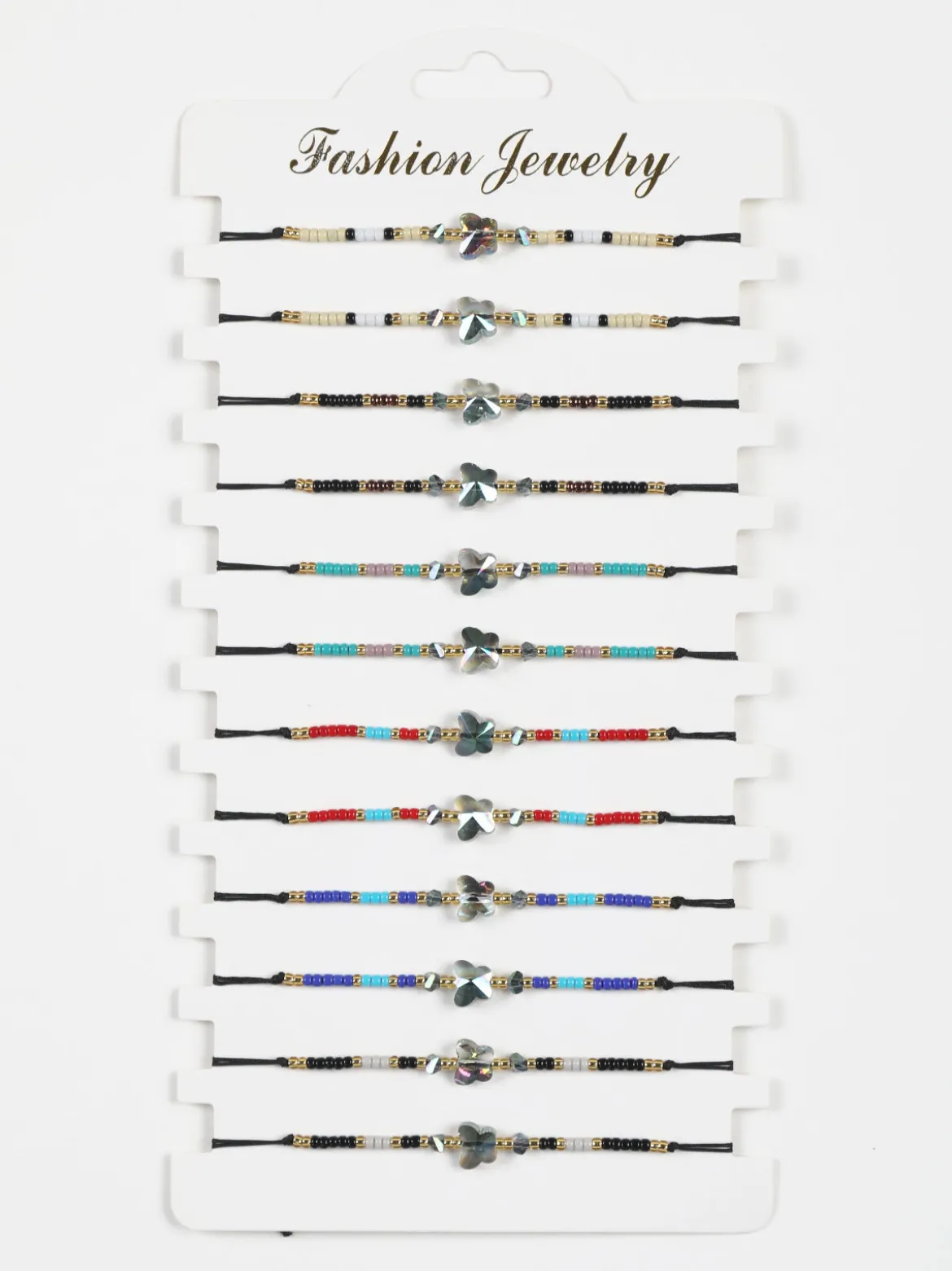 Fashion Jewelry Bracciale in corda con perline