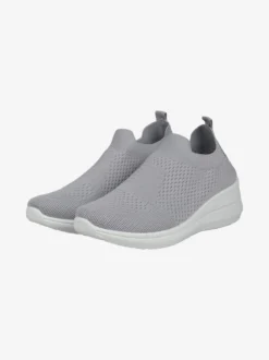 Fashion Sneakers donna slip on con zeppa