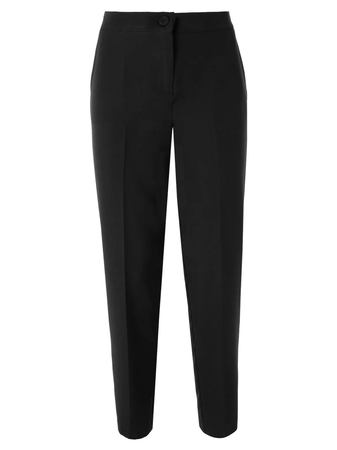 Fast Fashion Completo elegante da donna con blazer e pantaloni a gamba dritta - nero