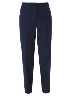 Fast Fashion Completo elegante da donna con blazer e pantaloni a gamba dritta - blu