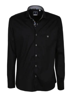 Fb Camicia uomo slim fit a maniche lunghe