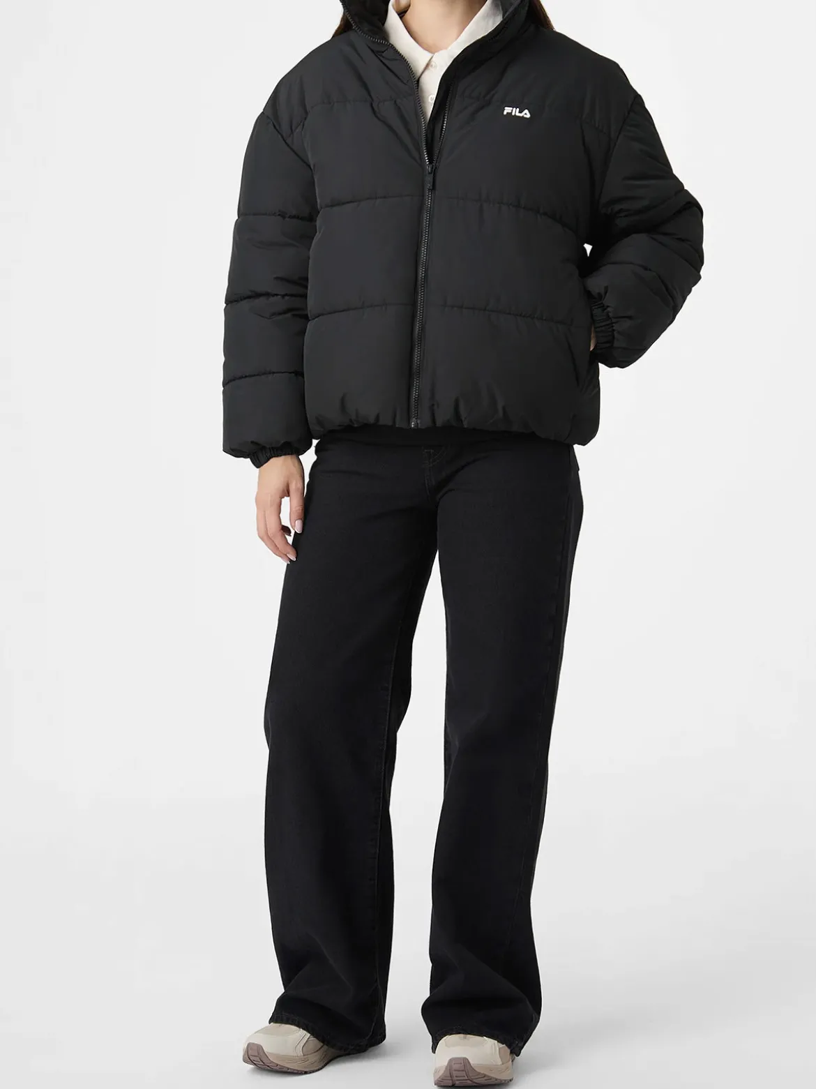 Fila CIMONE Piumino donna relaxed - nero