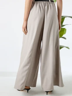 Floria Pantaloni a palazzo da donna con cintura sottile