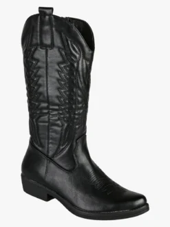 Flyfor Stivaletti donna texani - nero