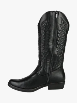 Flyfor Stivaletti donna texani - nero
