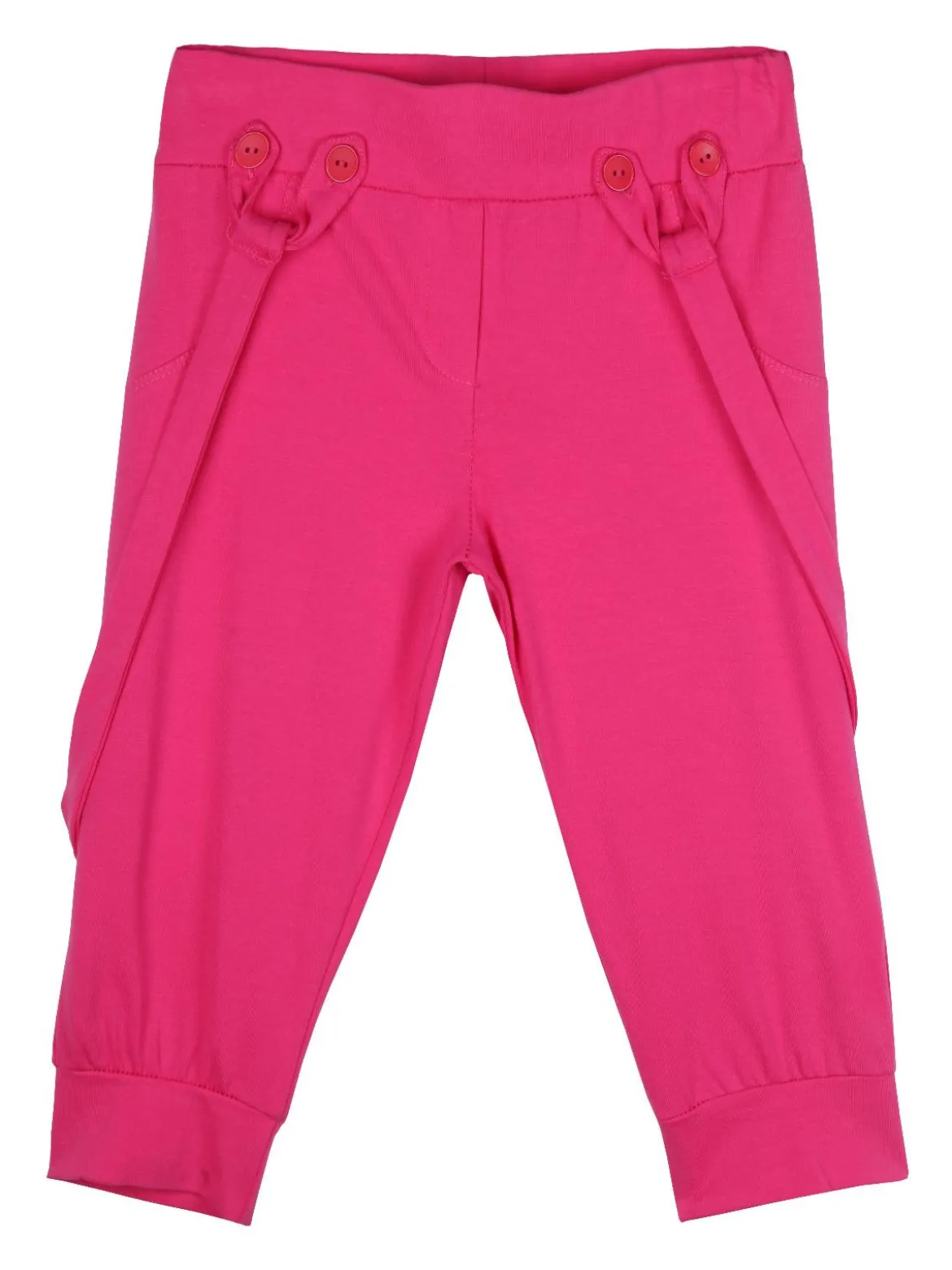 Fragolita Pantaloni in cotone con bretelle