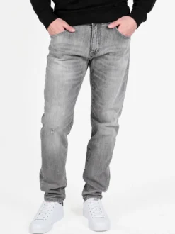 Frankie Malone Jeans da uomo grigio slim fit
