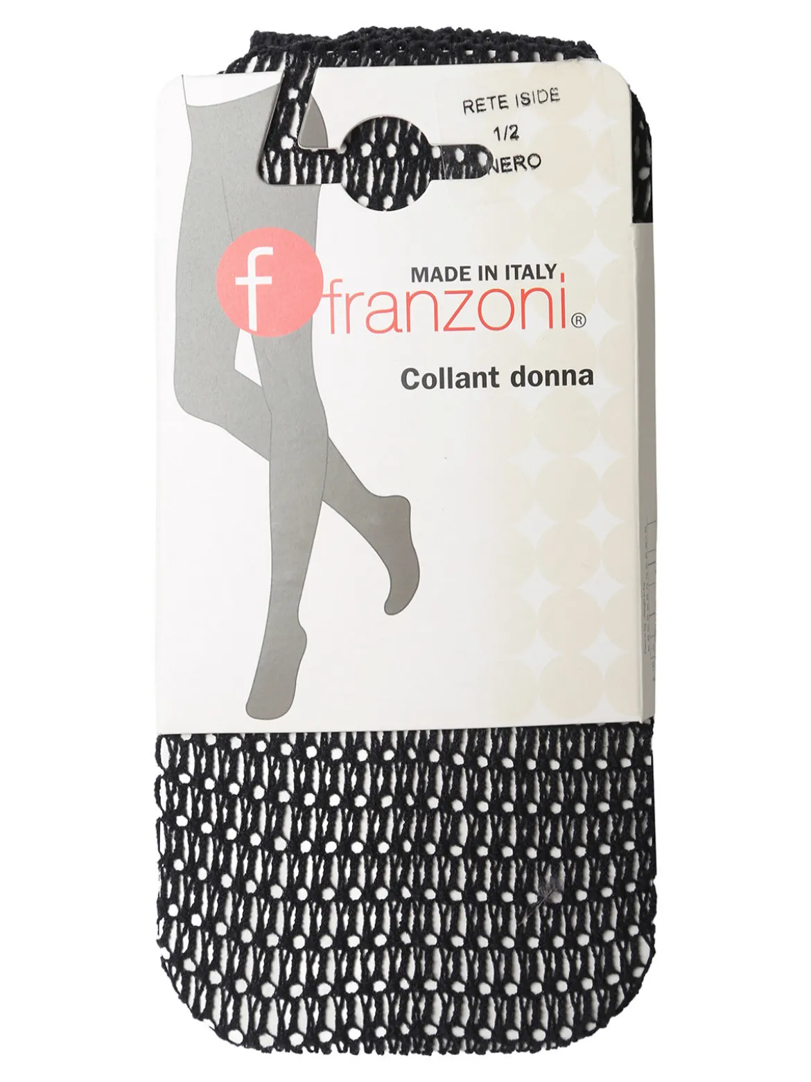 Franzoni Collant donna a rete - nero