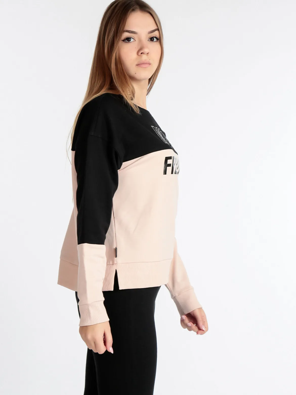 Freddy F2WMVS1 Felpa donna girocollo