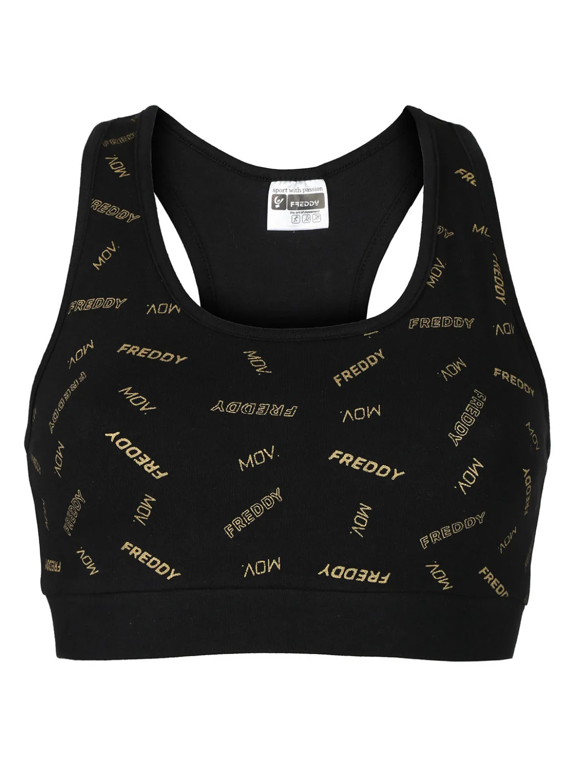 Freddy Top donna sportivo con stampe