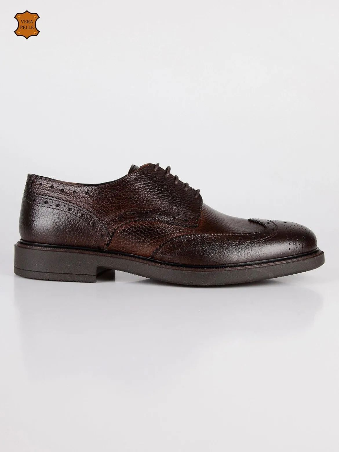 Freetime Francesine in pelle full brogue