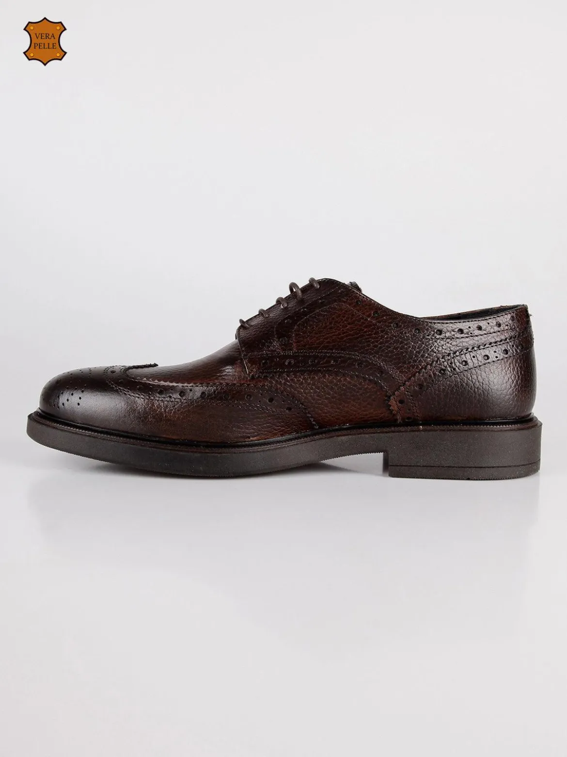 Freetime Francesine in pelle full brogue