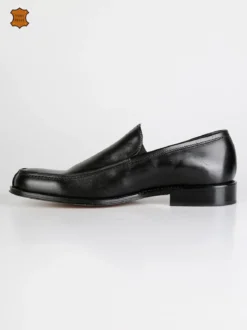 Freetime Mocassini in pelle nera