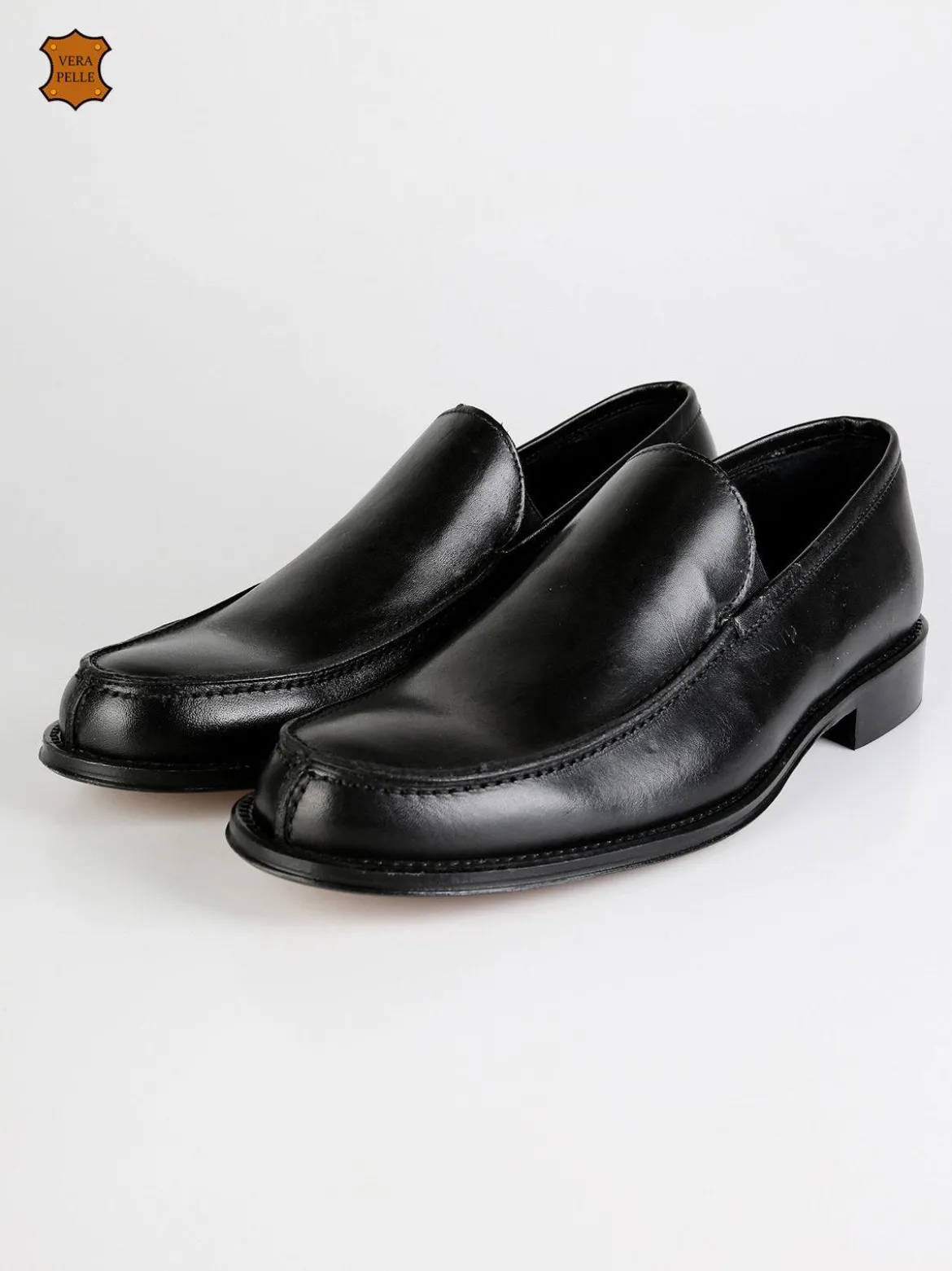Freetime Mocassini in pelle nera