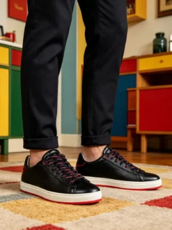 Freetime Sneakers basse in pelle da uomo