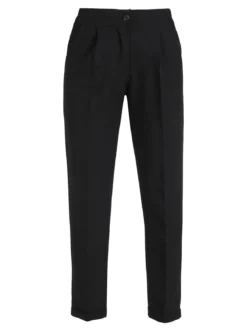 Frenetika Pantaloni classici da donna con risvolto