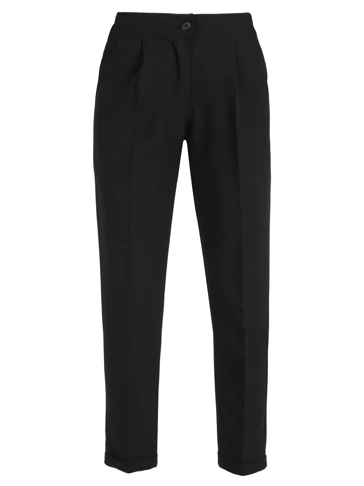 Frenetika Pantaloni classici da donna con risvolto