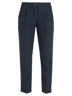 Frenetika Pantaloni classici da donna con risvolto