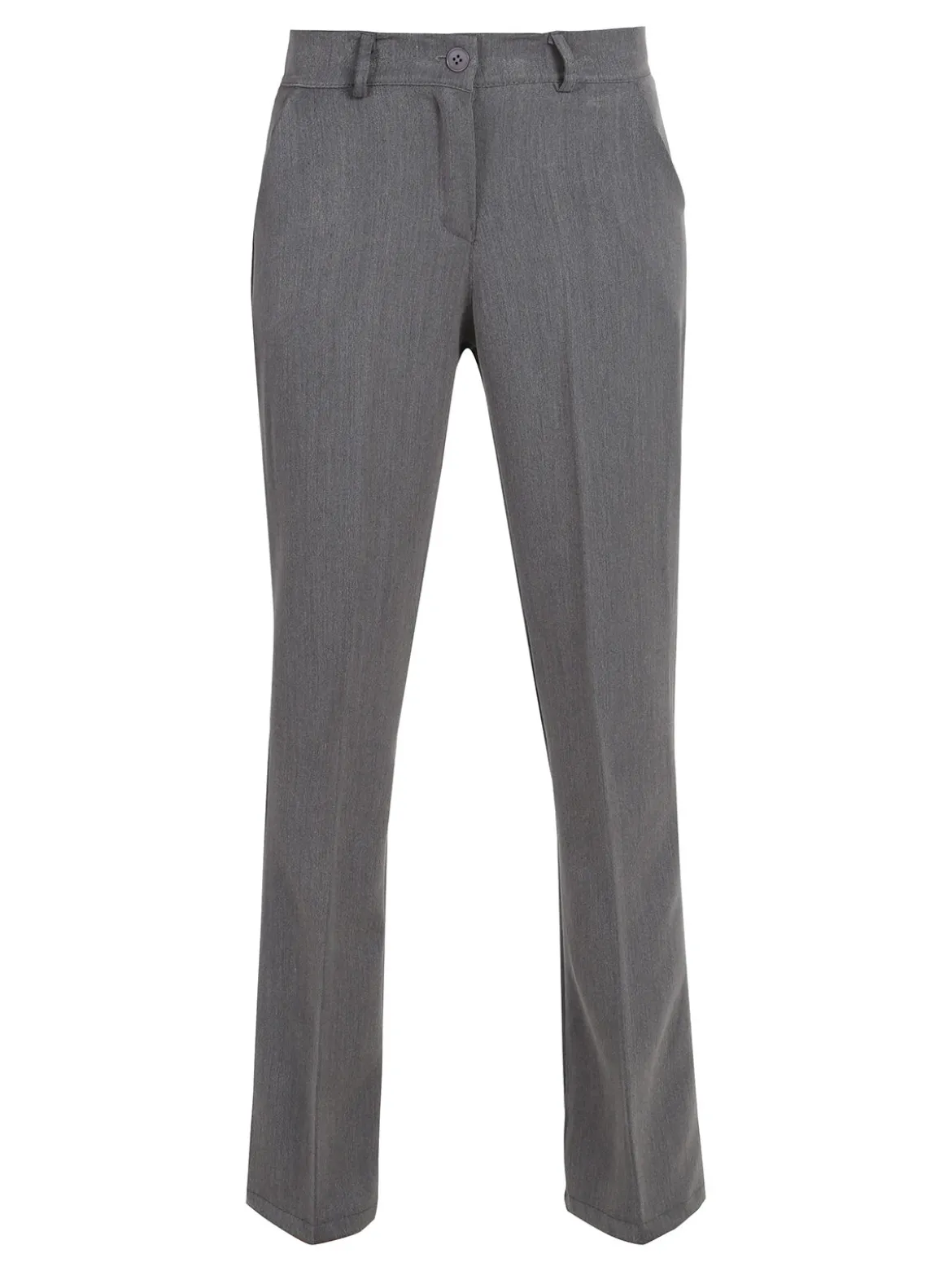 Frenetika Pantaloni donna a zampa - grigio