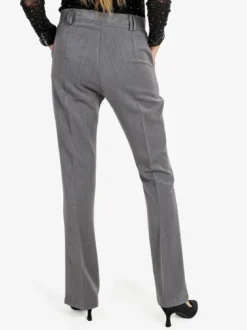 Frenetika Pantaloni donna a zampa - grigio