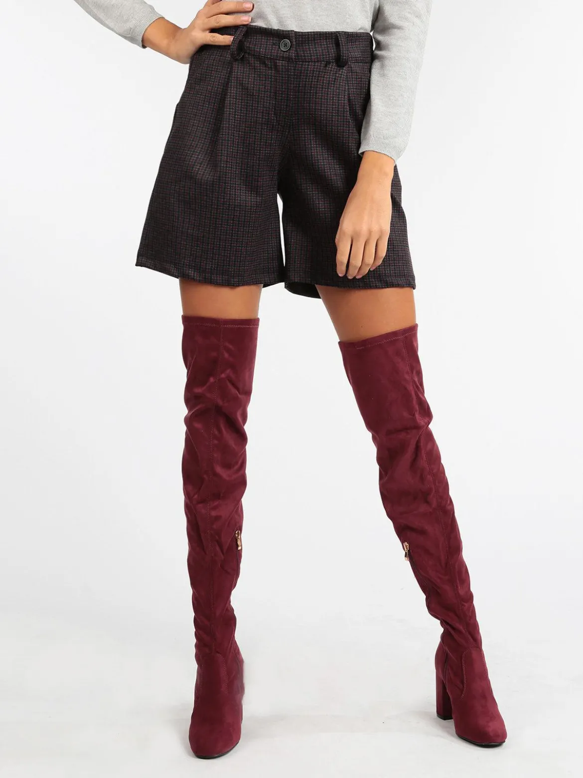 Frenetika Shorts donna a quadretti