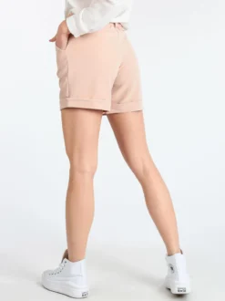 Frenetika Shorts donna a vita alta con risvolto