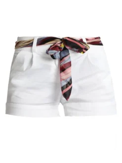 Frenetika Shorts in cotone con risvolti