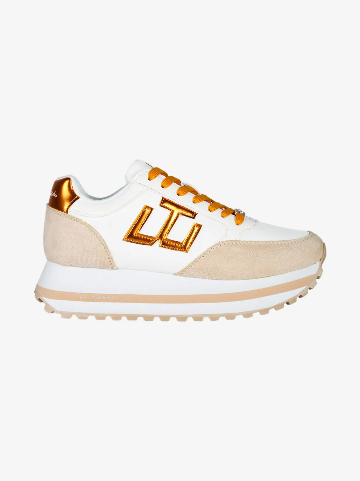 Gai Mattiolo Sneakers donna stringate con platform