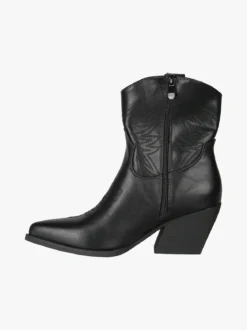 Galia Stivaletti donna texani con ricami - nero