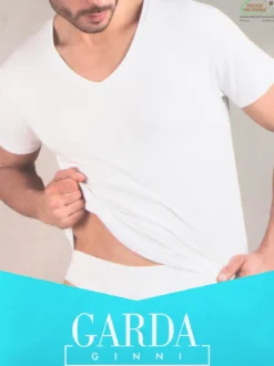 Garda T-shirt intima uomo scollo a V