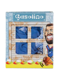 Gasolino Boxer bambino in cotone - blu