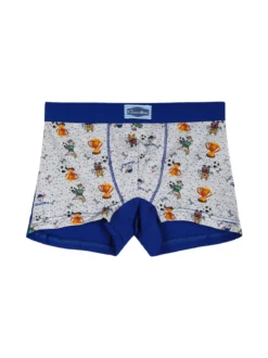 Gasolino Boxer bambino in cotone - bluette