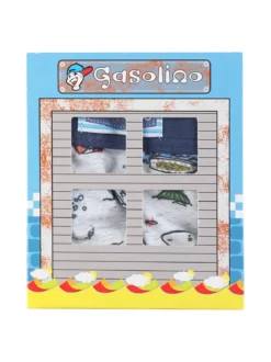 Gasolino Boxer da bambino con stampa