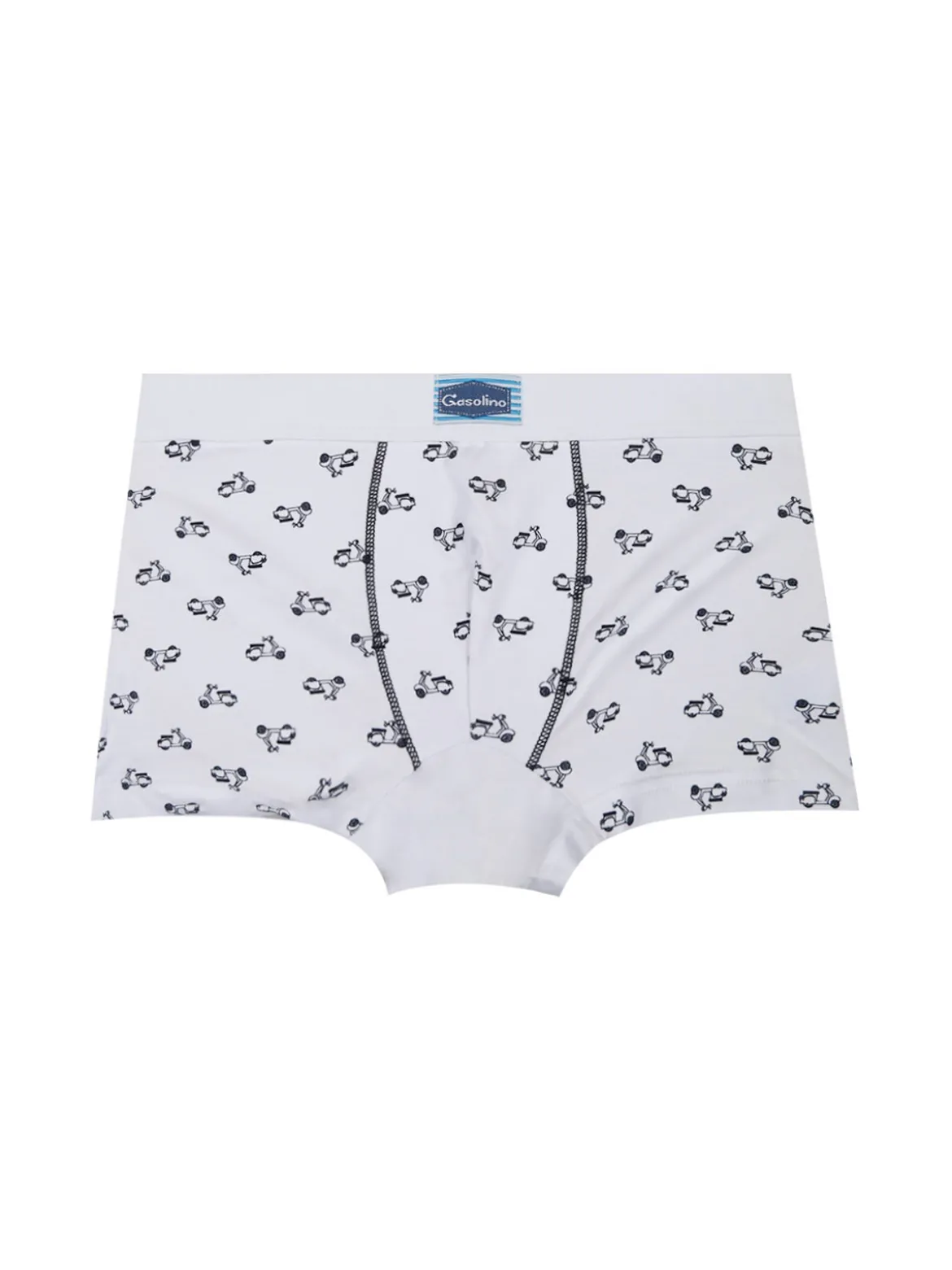 Gasolino Boxer da bambino in cotone con stampe