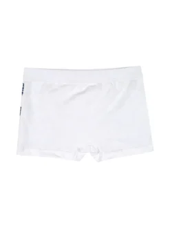 Gasolino Boxer da bambino in cotone con stampe - bianco