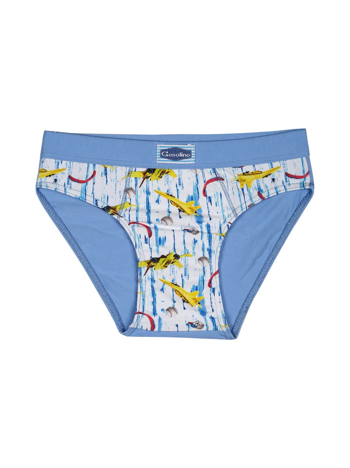 Gasolino Slip da bambino in cotone - azzurro