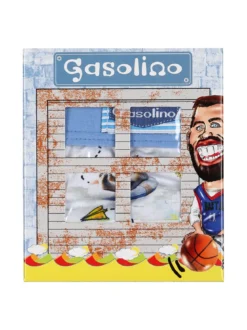 Gasolino Slip da bambino in cotone - azzurro